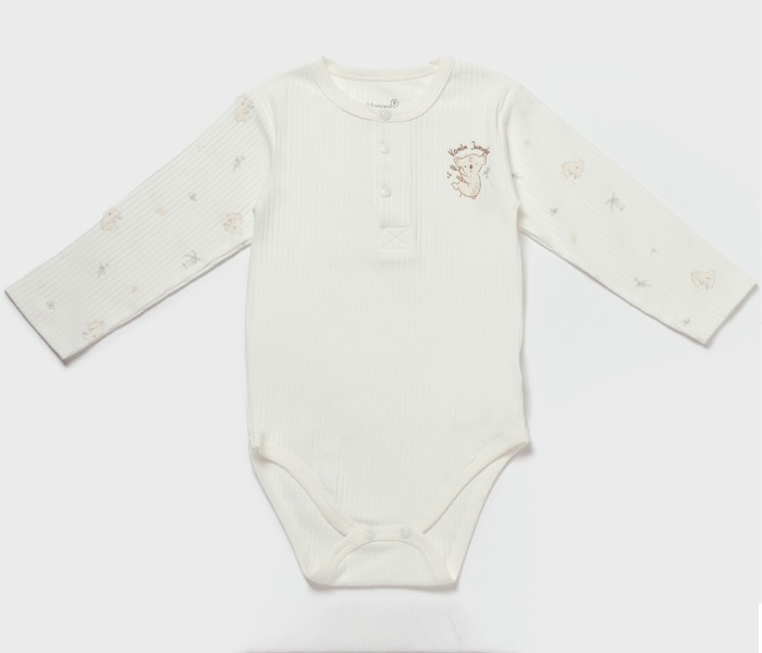 Biorganic Bebi bodi dugi rukav, Zeleni