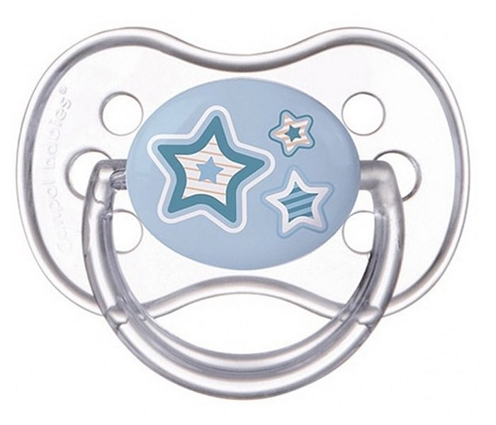 Canpol Varalica silikon symmetric 18 mjeseci blue stars ,Plava