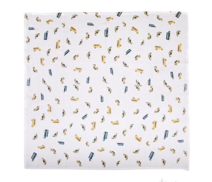 Mancester Pelena tetra sa štampom, Bijela