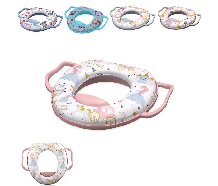 Lorelli Mekani adapter za wc šolju sa ručkama, Šarena