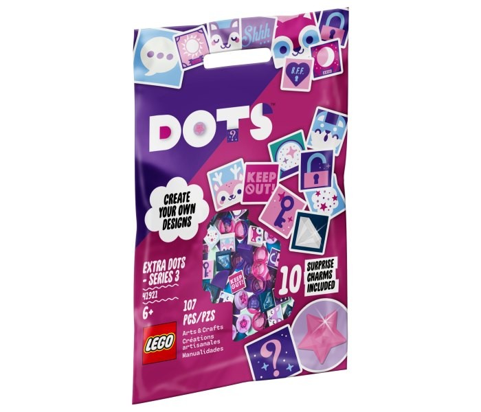 Lego Igračka kocke extra dots, series 3, Dots 6g+,Šarena