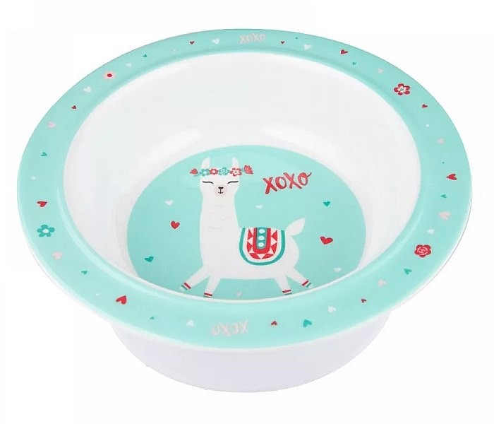 CANPOL BABIES Zdjela za bebe 4/519 Exotic Animals tirkizna