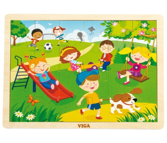 Viga drvoIgračka Master drvene puzle proljeće,Šarena