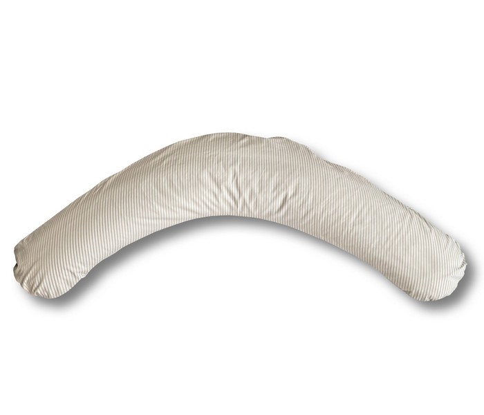 Kidzz jastuk za trudnice i dojilje sive pruge,Siva