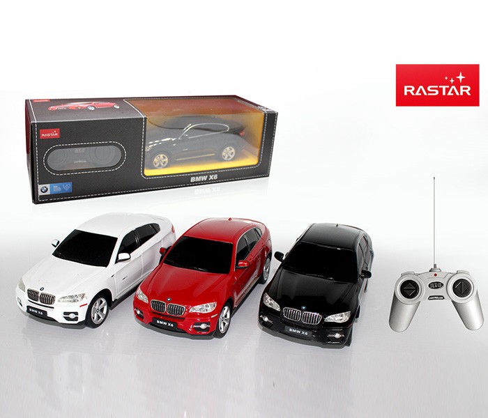 RASTAR RC BMW X6 Automobil, crveni, 1:24