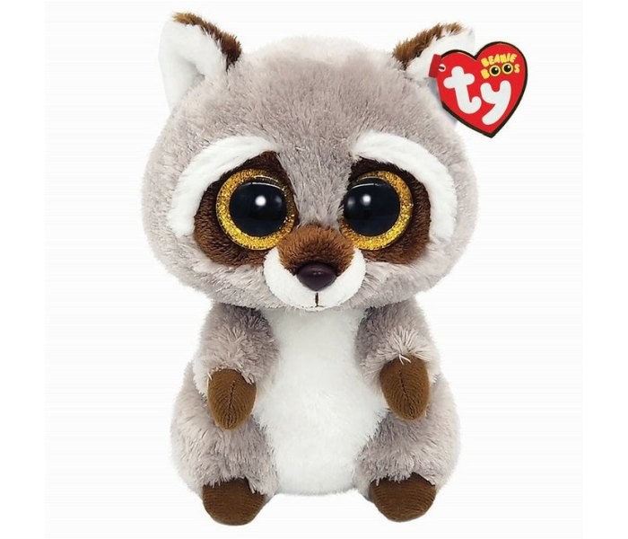 TY Plišana igračka rakun Oki braon