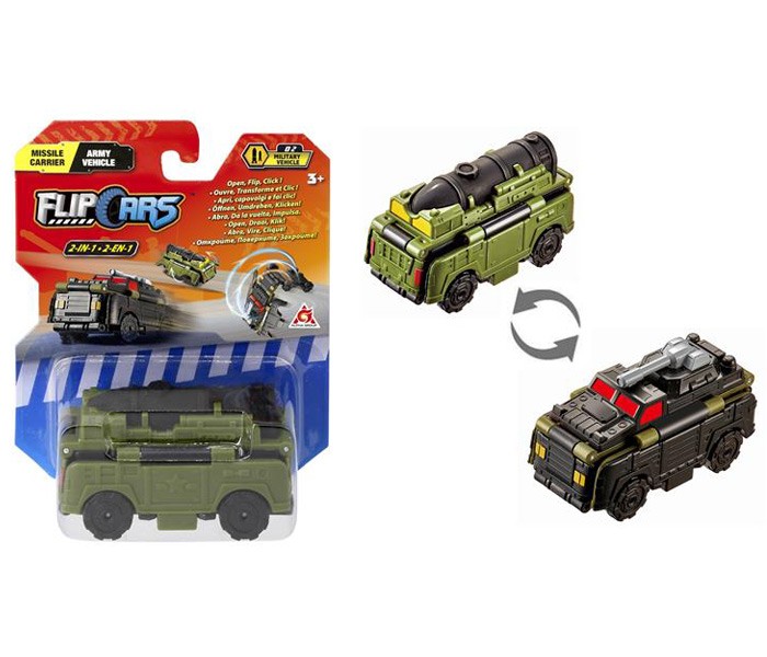 FLIP CARS 2u1 nosač projektila i vojno vozilo
