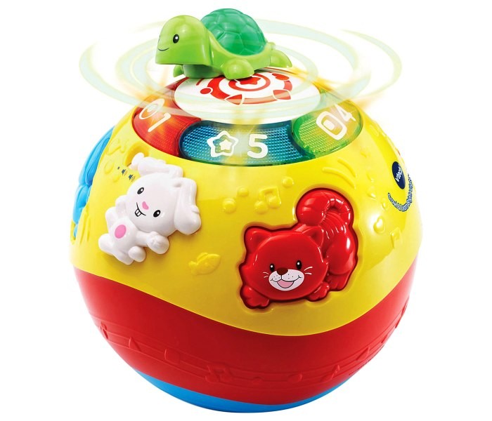 V techLopta magicna 6-36m,Šarena