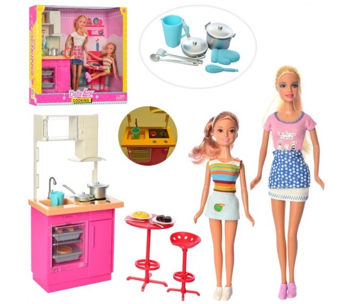 Defa Igračka lutka  Lucy u kuhinji, Šarena