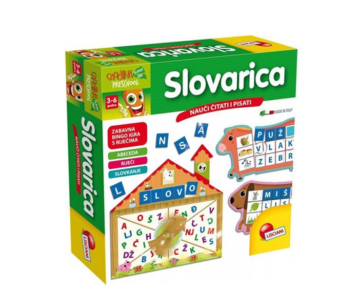 Lisciani Carotina- slovarica farma, Šarena