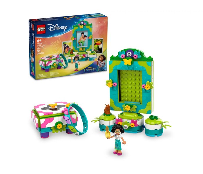 Lego Igračka kocke Disney Mirabel's Photo Frame and Jewelry Box 6+,Šarena