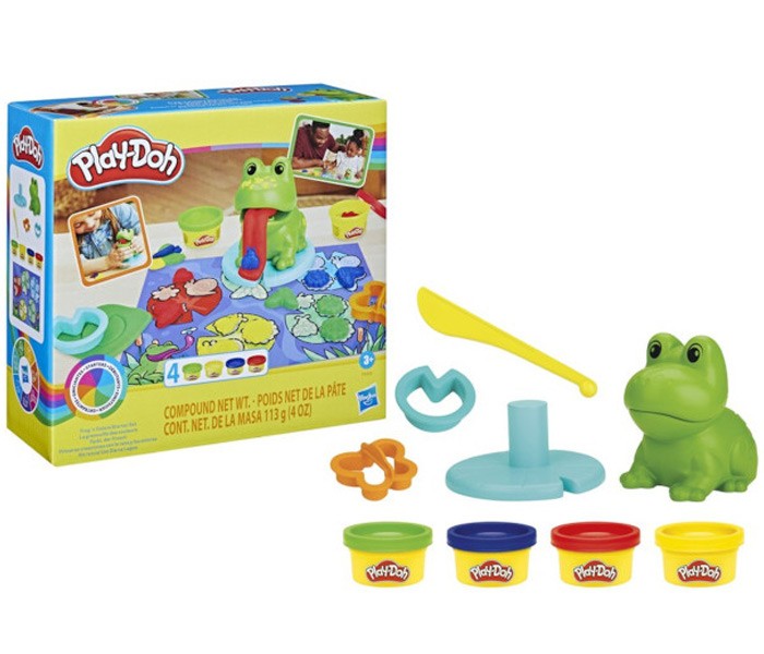 HASBRO Play-Doh Set od plastelina i modela Frog N Colors