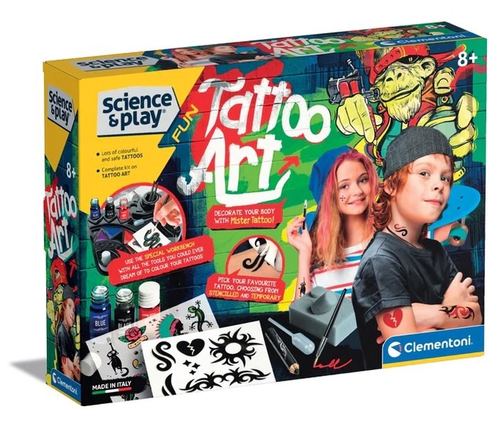 Clementoni Igračka science & play, tetovaze