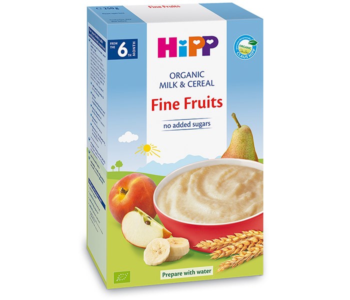 Kašica instant mliječna - fino voće 250gr 6m