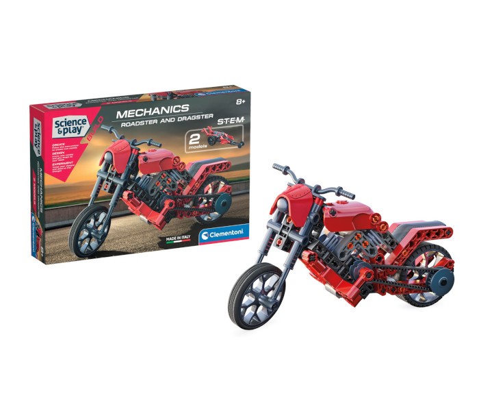 Clementoni Igračka science & play moto roadster, Šarena