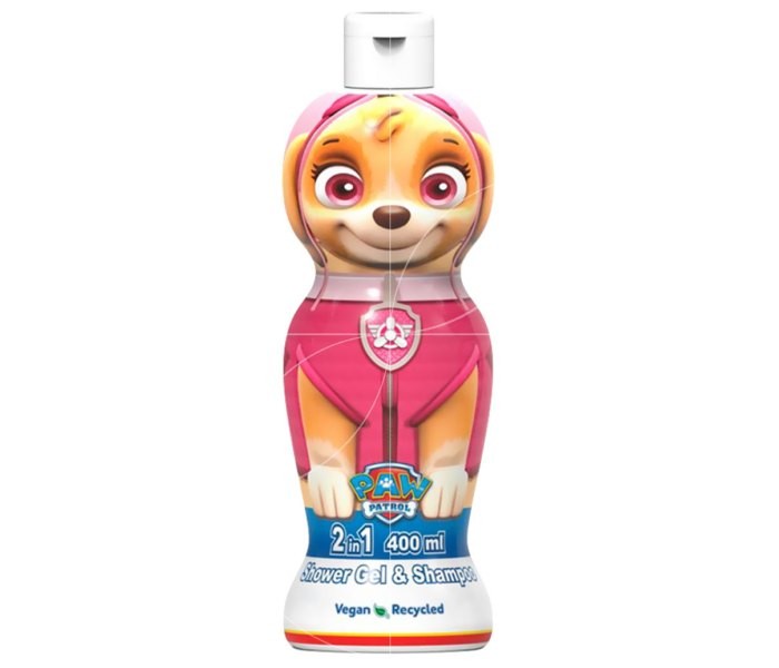 Air val Šampon i kupka 2 u1 Paw patrol 400ml., Roze