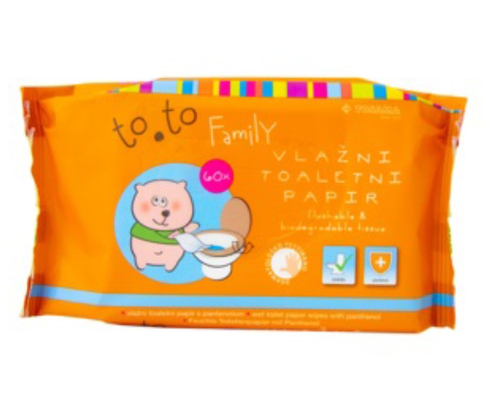 To-to Vlazni vc papir A 60kom.