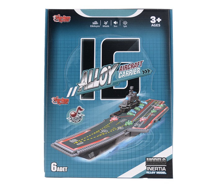 Lisa Igračka nosač aviona sa svijetlom i muzikom