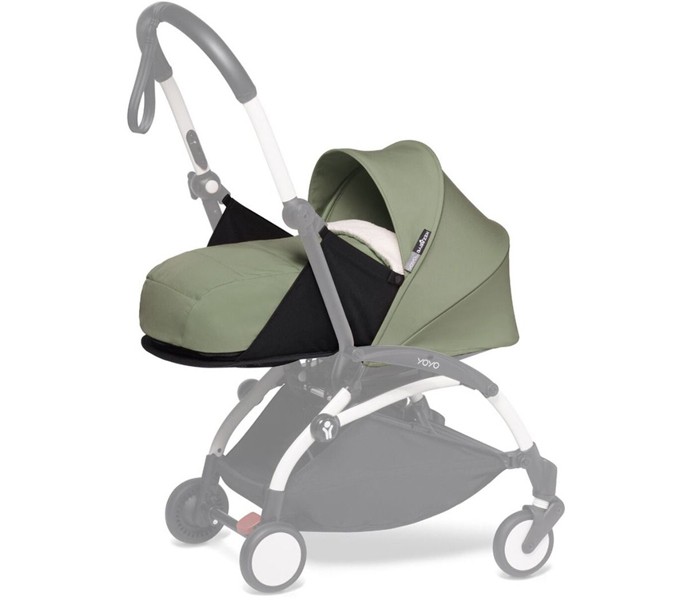 Babyzen Yoyo Set za kolica 0+ tekstil za korpu, Masline