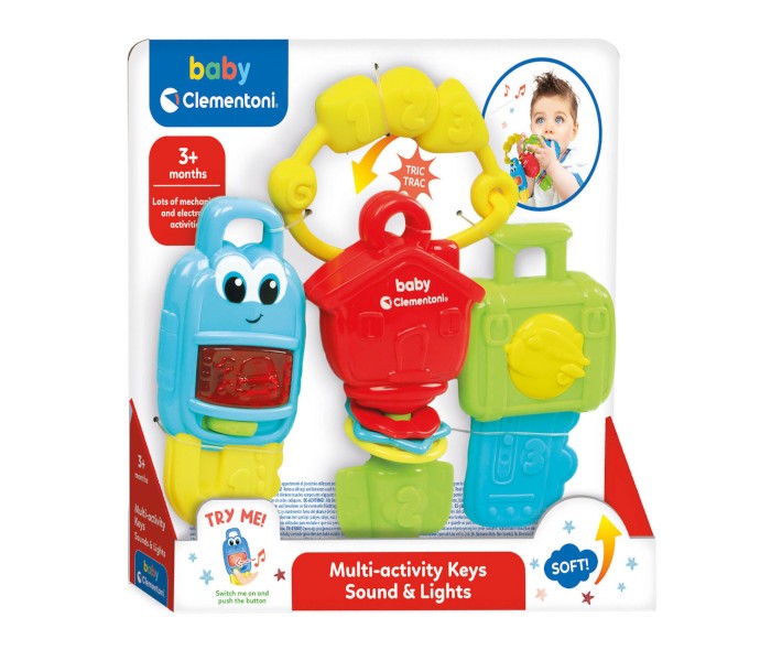 Clementoni baby Igračka za bebe - ključevi,