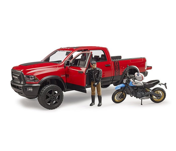 BRUDER Ram 2500 Power Wagon sa Ducati 25021 motorom