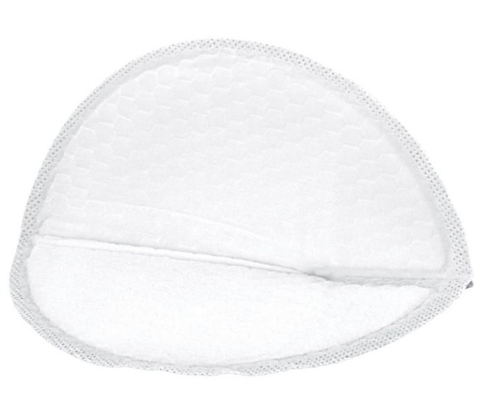 KikkaBoo Tupferi za grudi 25 komada, Bijela