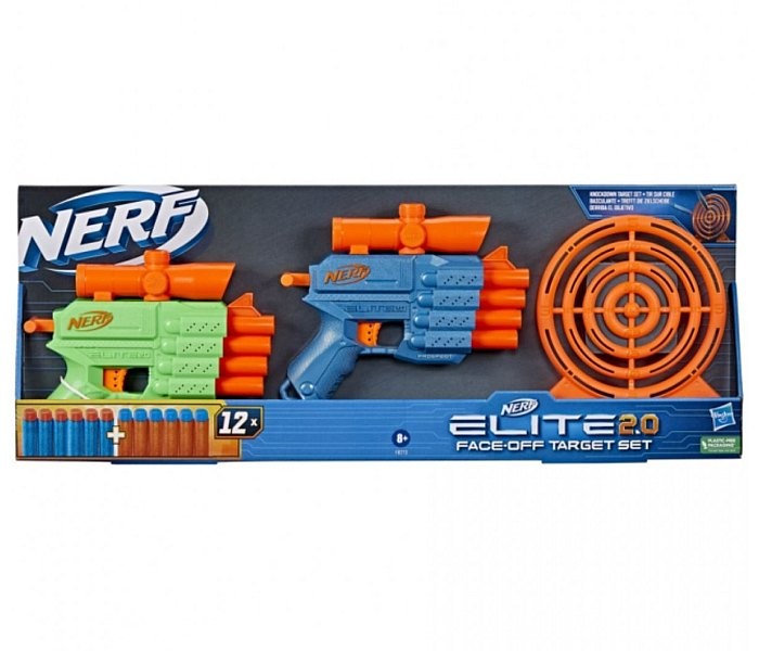 HASBRO dječji pištolj Nerf Elite 2.0 Face Off Target set