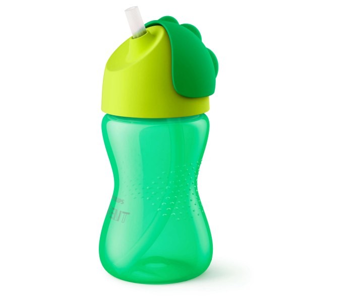 CANPOL Dječja flašica sa slamkom 300ml 12M+ 1974 zelena