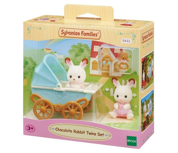 SYLVANIAN FAMILIES Čokoladni zec Twins Figures