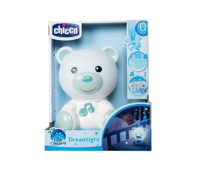 CHICCO TOYS Noćna lampa DREAM LIGHT plava