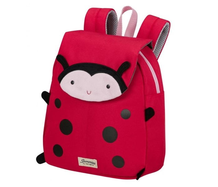 Samsonite Ranac Happy Sammies S ladybug, Crvena