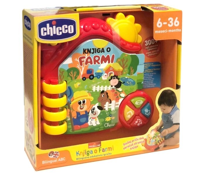 CHICCO Toy Farm Book