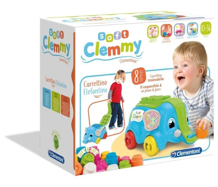 CLEMENTONI CLEMMY Kocke slona