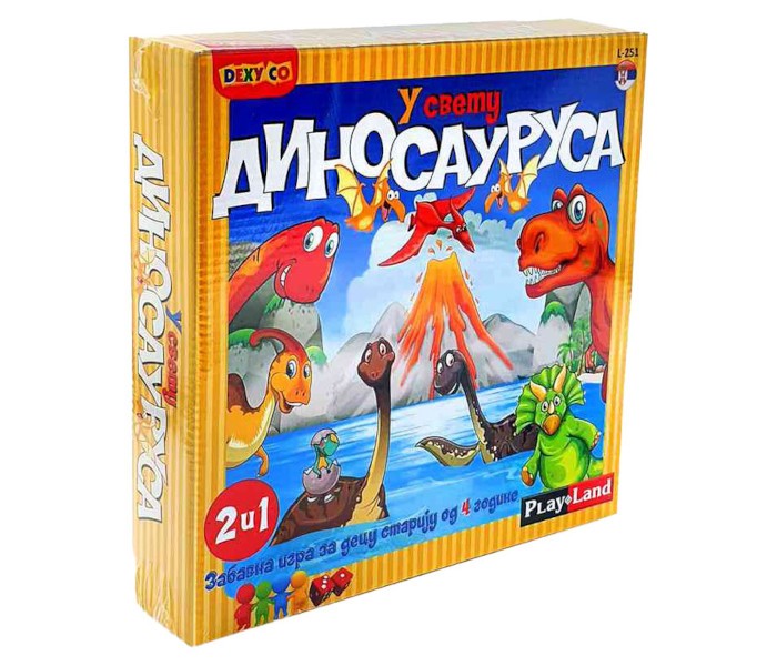 PLAY LAND Društvena igra U svijetu dinosaura
