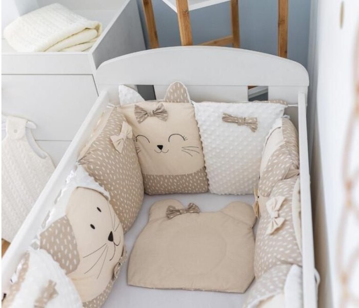 BUBABA BY FREEON BUBABA Komplet posteljine Sleep guardian bež 12 pari.