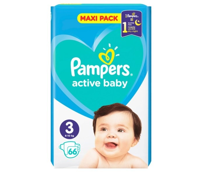 Pampers VPP 3 MIDI, Bijela
