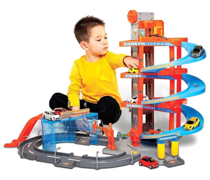 BURAGO Staza sa automobilima Mega Dealer 1:43 Showroom