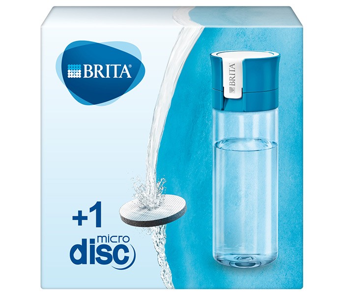 Brita Fill&Go Vital boca, 0.6L, Plava