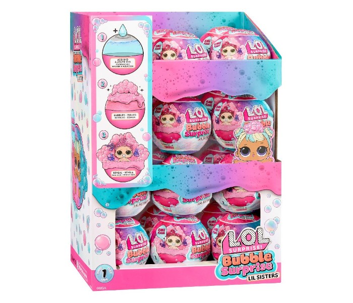 Lol Igračka surprise bubble, Šarena