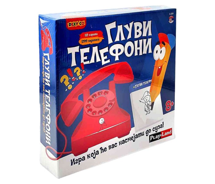 PLAY LAND Društvena igra Gluhi telefoni