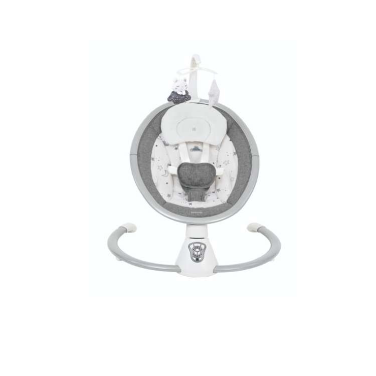 Kikka Boo Električna Ljuljaška Twiddle Grey Siva