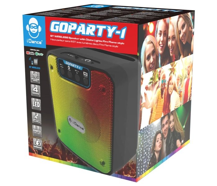 IDANCE zvučnik GoParty-1 crni