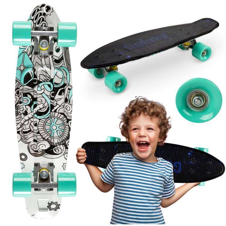 Qkids Galaxy Skejtbord Industrial