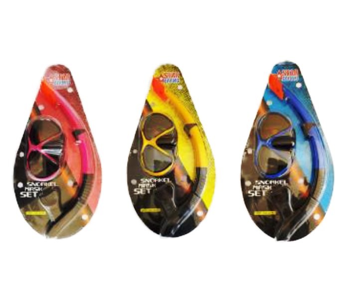 Star Diving Maska za ronjenje sa disaljkom, Šarena