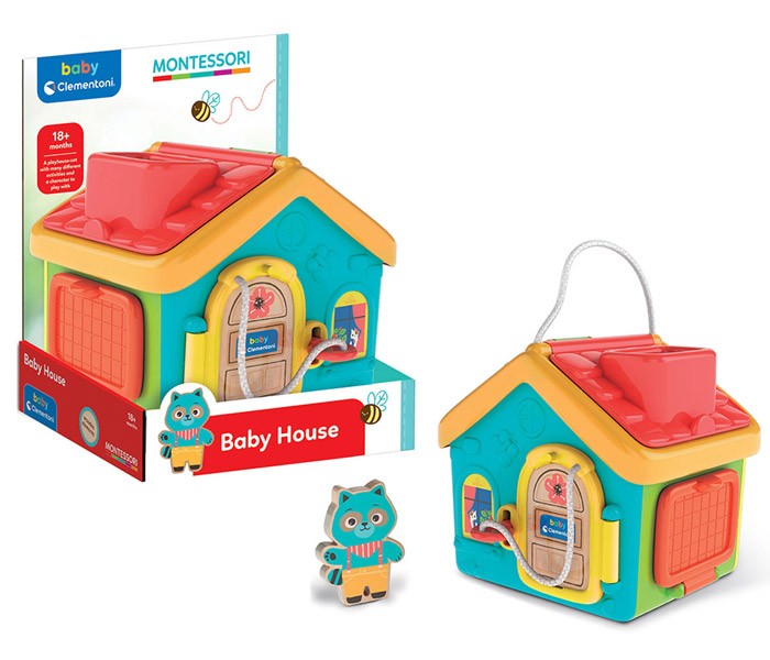 Clementoni Igračka montessori baby house,