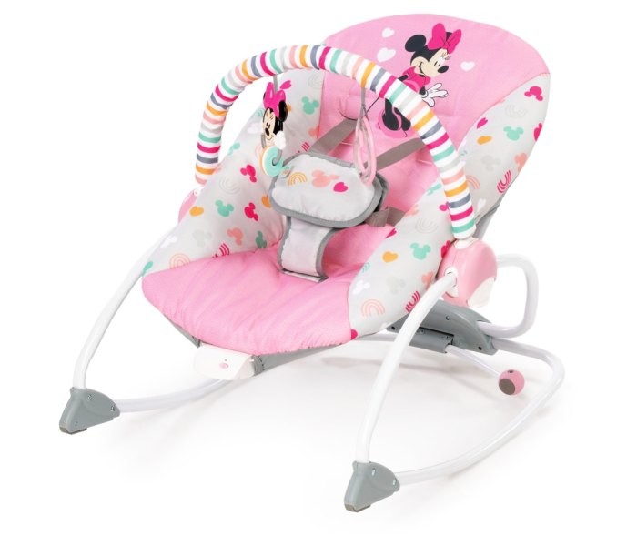 Bright stars Ležaljka za bebe Disney baby Minnie Mouse, Roze