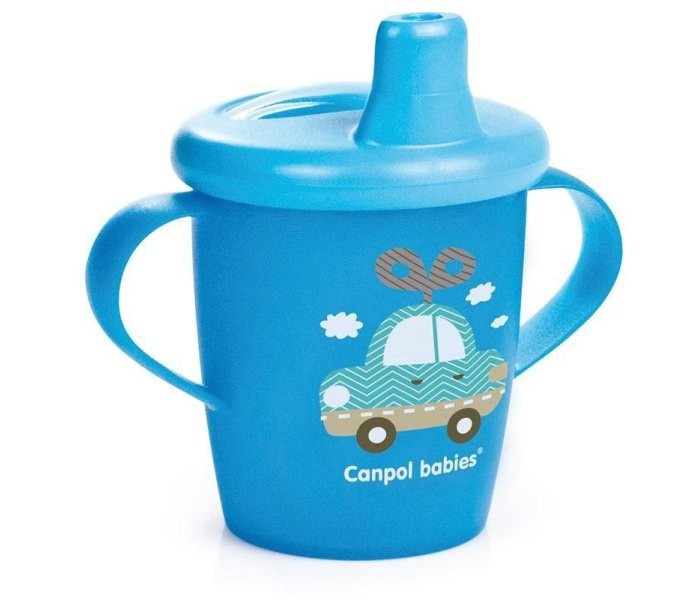 CANPOL Baby šolja Non spill 31/200 250ml plava