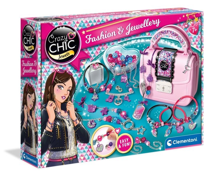 CLEMENTONI CRAZY CHIC Set za djevojčice MODA I NAKIT