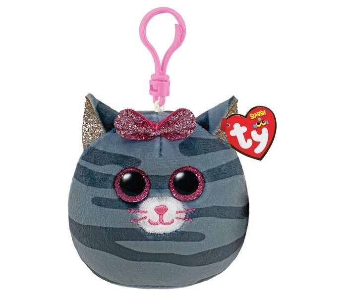 TI Kitten Grey Squishy kapice KIKI, 8,5 cm kopče