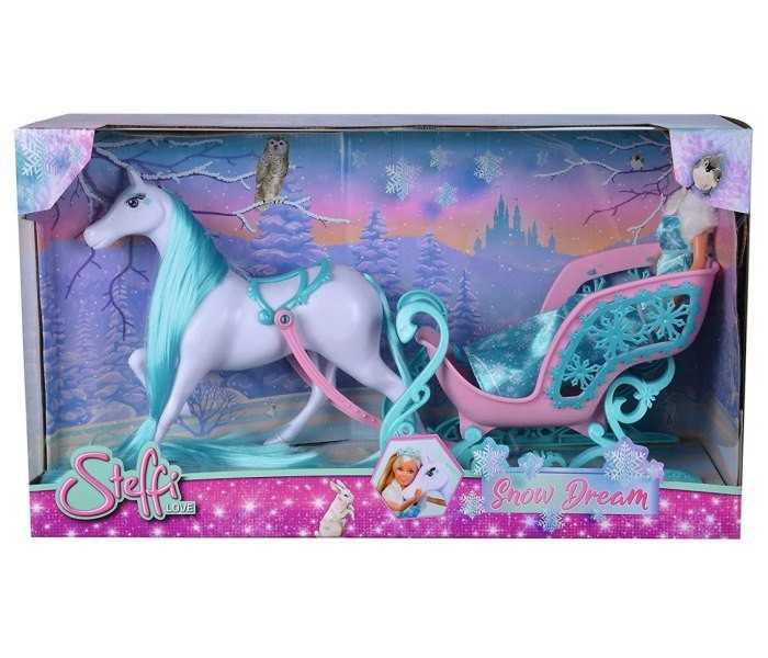 STEFFI SNOW Sanjka set lutke iz snova